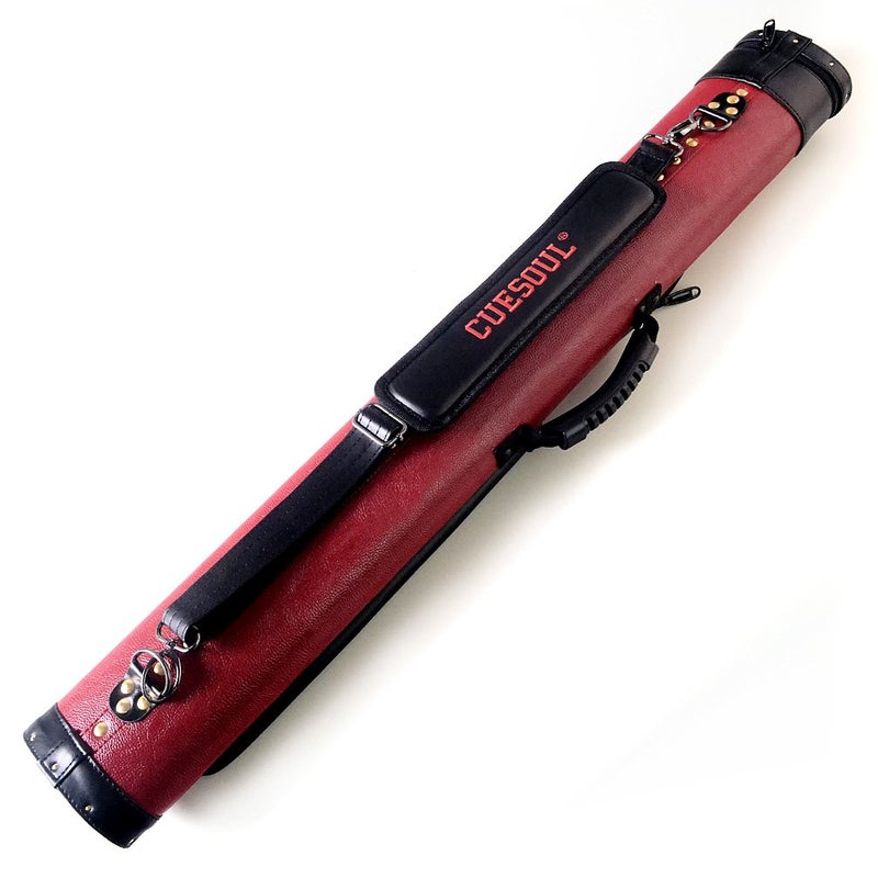 CUESOUL Soocoo Series 2x2 Hard Pool Cue Case -Holds 2 Cue Butt and 2 Cue Shafts,Four Color Available (CSCC-R208) - Image 2